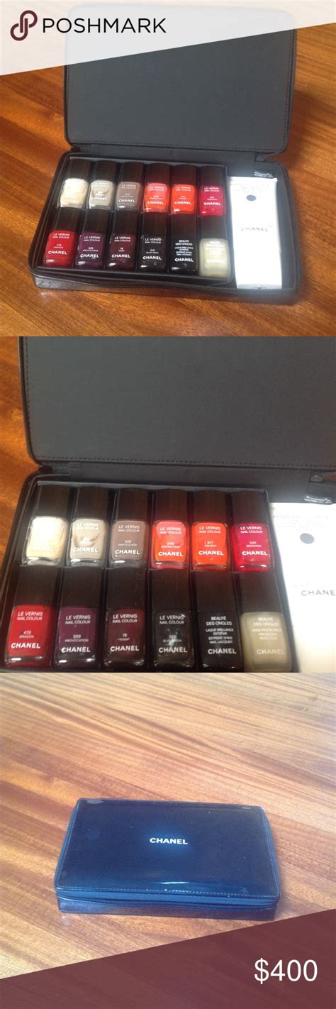 chanel nail varnish gift set